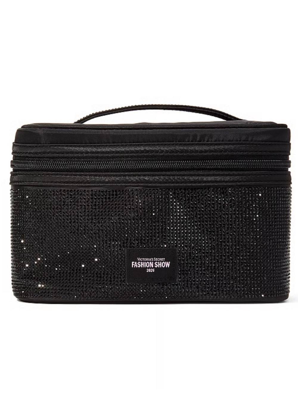 Victoria’s Secret Black Diamante Men's Travel Case - brand new